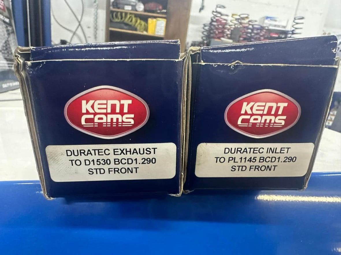 Kent camshafts for Duratec XL1 Race Supply