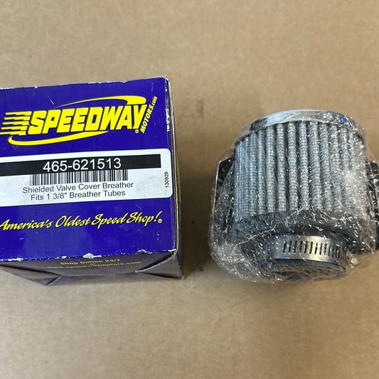 Speedway engine breather 1 3/8