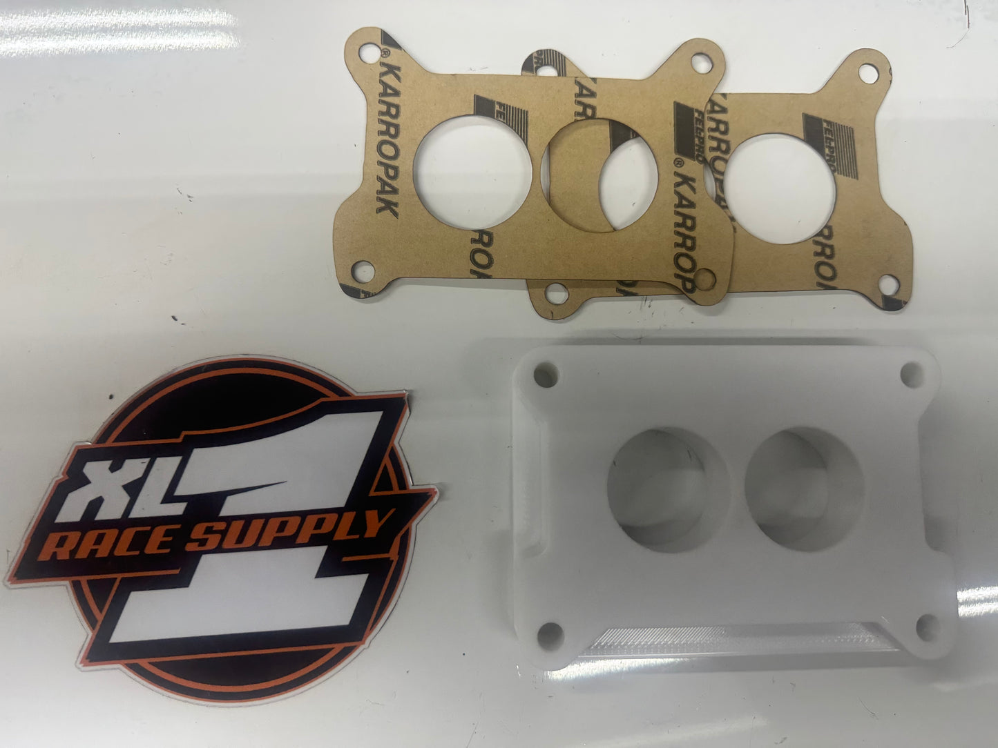 Holley 500 1” carb spacer and gaskets