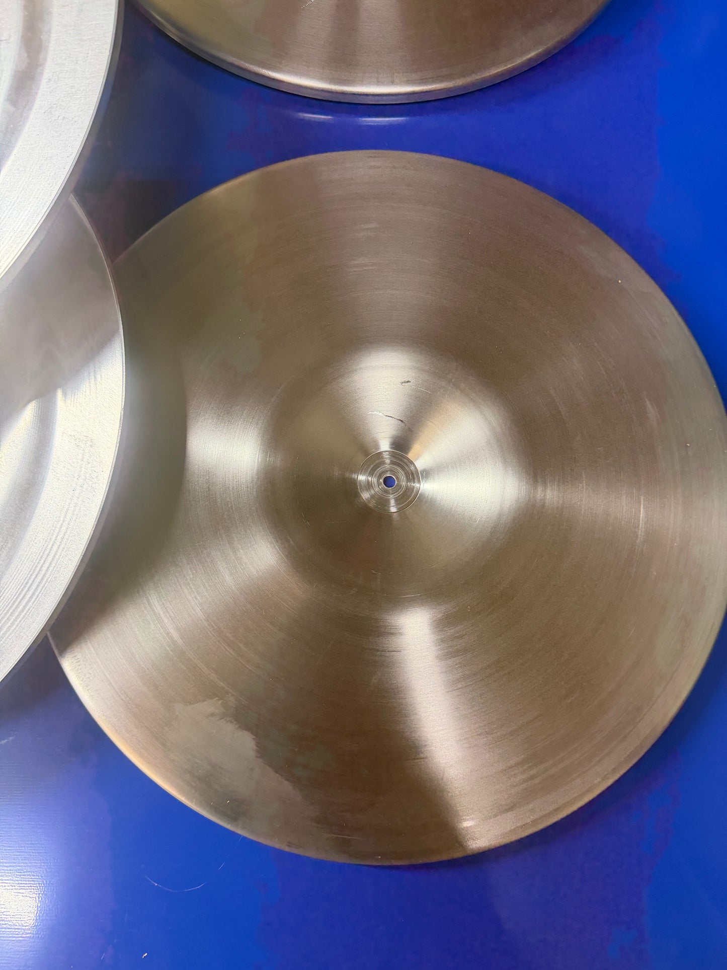 14” aluminum flat air filter setup