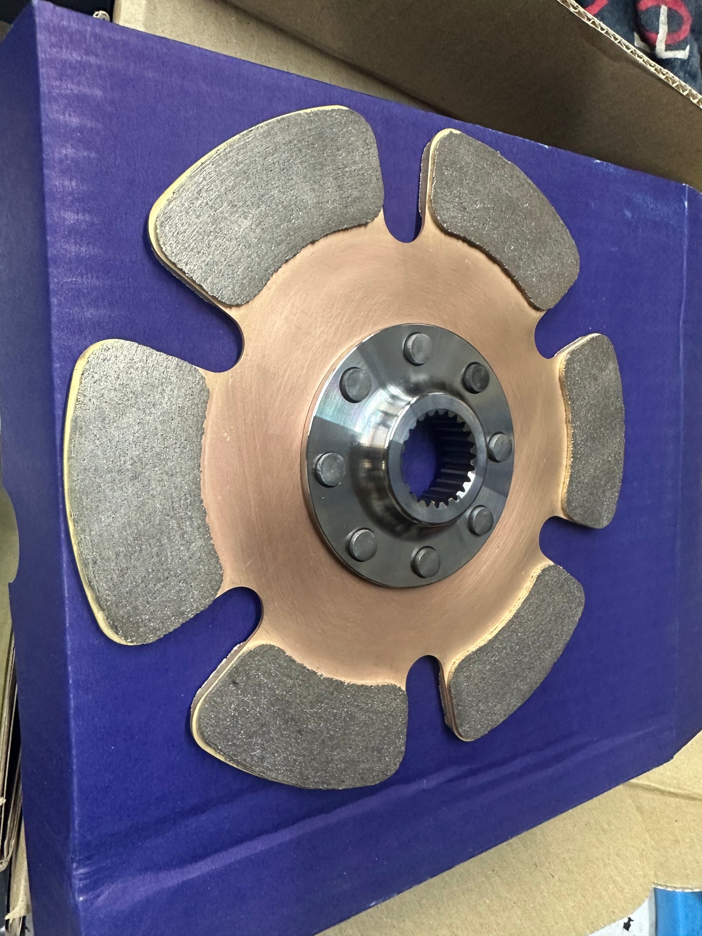 TTV 184mm (7.25”) clutch disc. 23 spline 1”