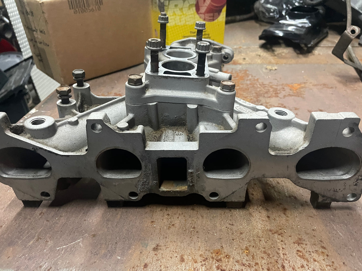 Ford 2.3 D-port carb intake manifold