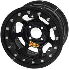 Aero 33 Series 13x7 4x4.25 Bead lock 2" BS Black